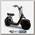 Электроскутер ElectroTown Citycoco Harley Double Seat 2000W