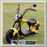 Электроскутер Citycoco Harley Chopper 2000W (желтый)