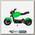 Электроскутер ElectroTown Citycoco Bike (зеленый)
